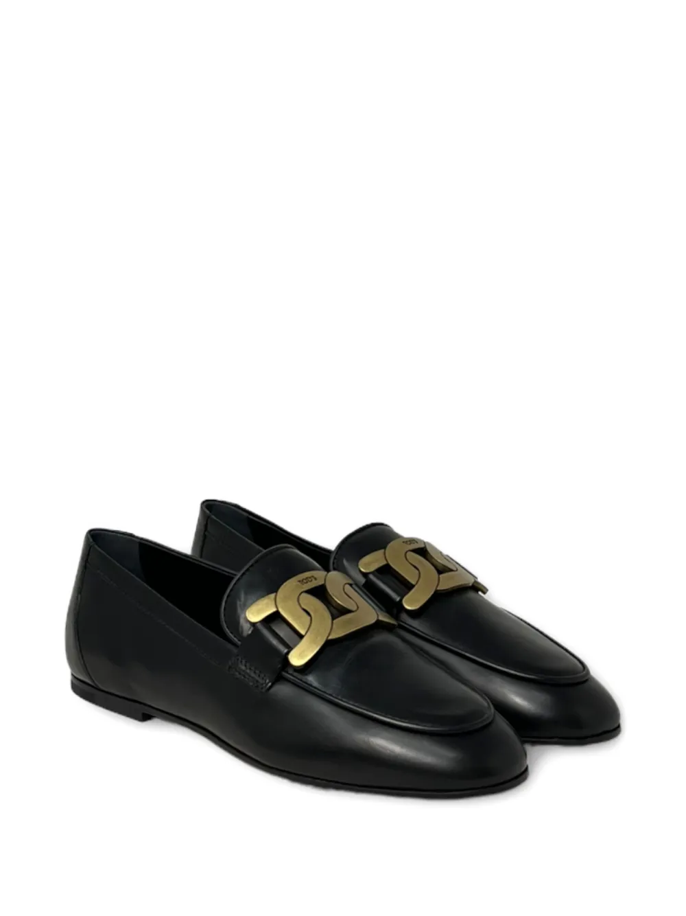 Tod's Loafers met plakkaat Zwart
