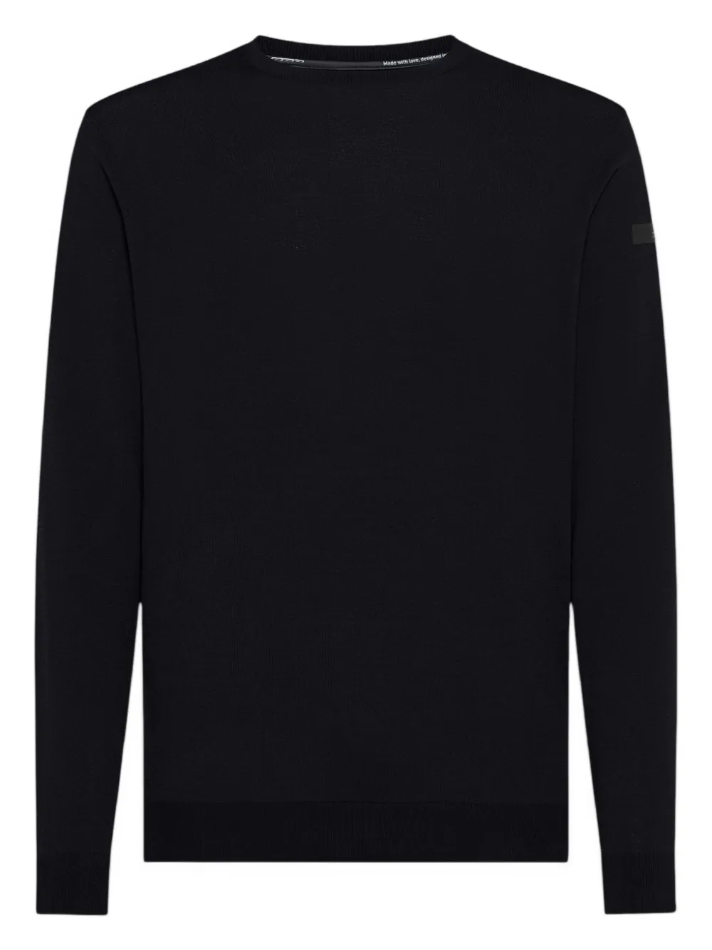 Rrd Maxell Crew-neck Sweater In Black