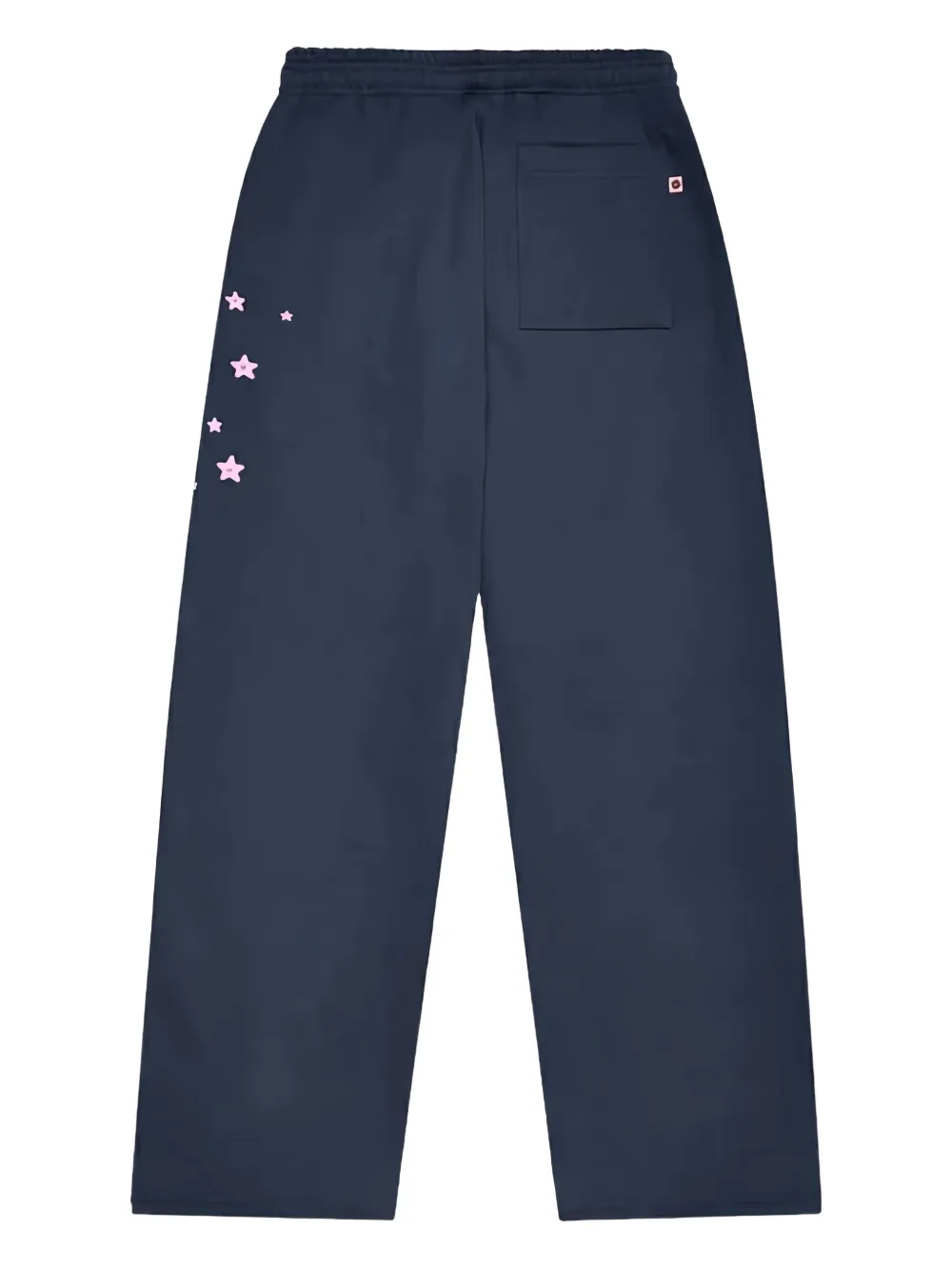 BROKEN PLANET Trainingsbroek met grafische print en trekkoord - Blauw