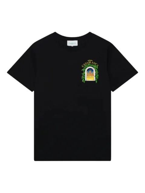 Casablanca logo-print T-shirt