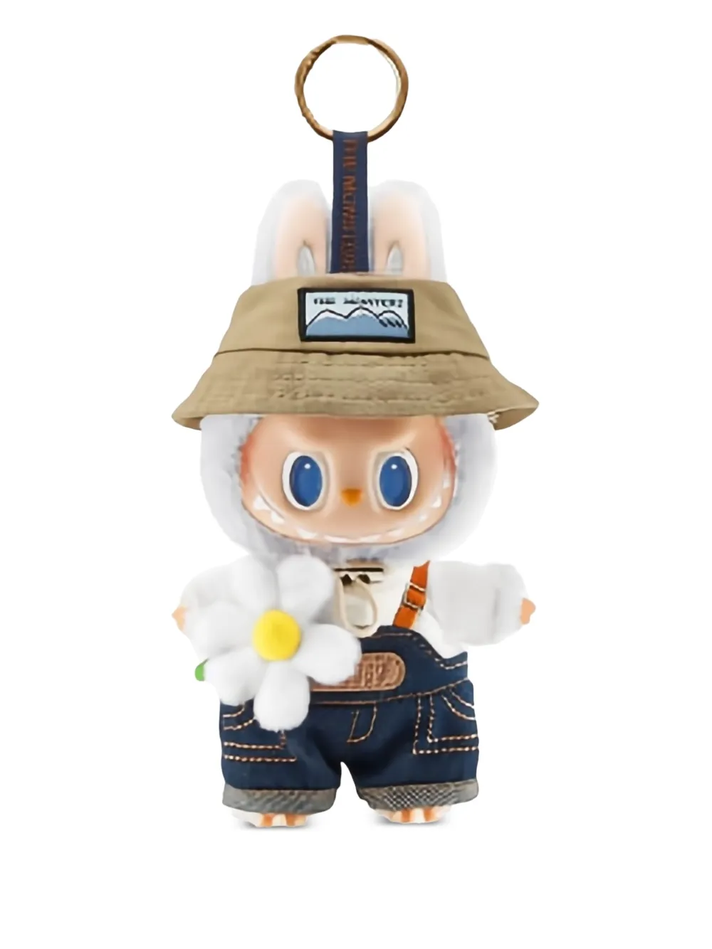 Pop Mart Portachiavi Labubu Monsters Fall In Wild (8cm x 17cm) - Bianco