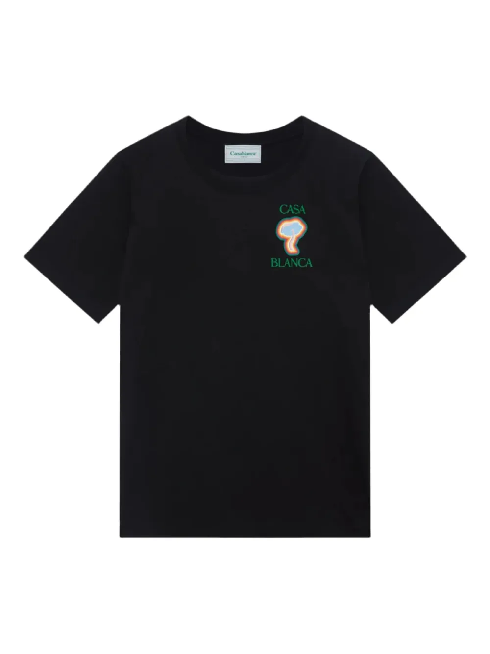 Casablanca mushroom T-shirt | Black | Image 1