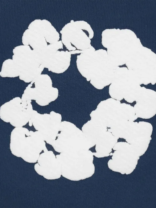 Denim Tears Cotton Print Shorts | Blue | FARFETCH