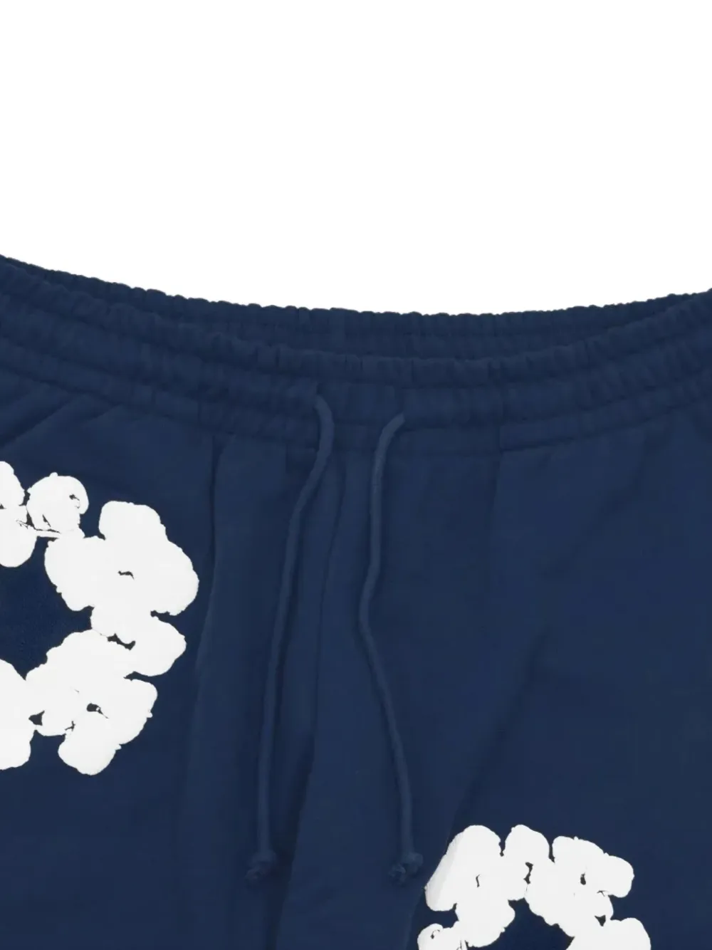 Denim Tears Shorts met logoprint Blauw