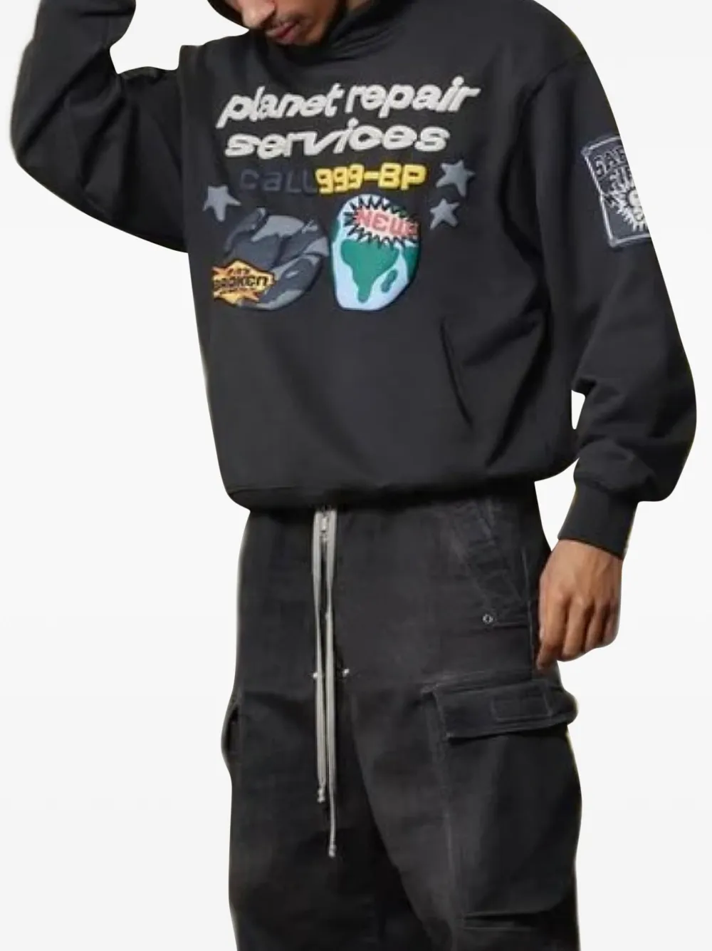 BROKEN PLANET Planet Repair Services hoodie | Hoodies | Image 2