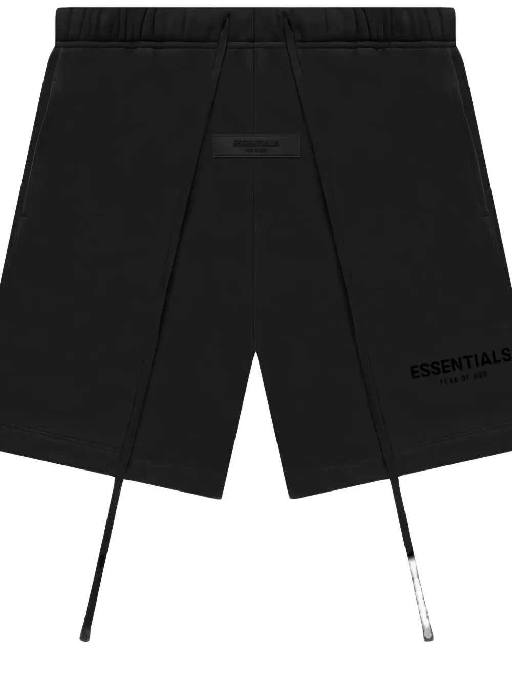 Essentials Logo Track Shorts In Black