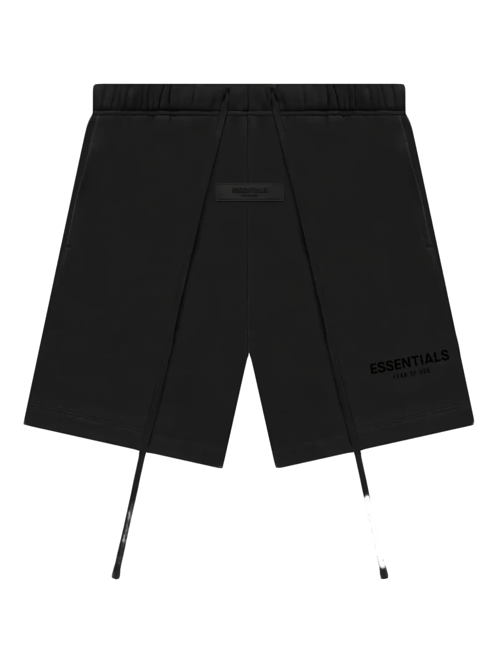 Essentials Logo Track Shorts In Black