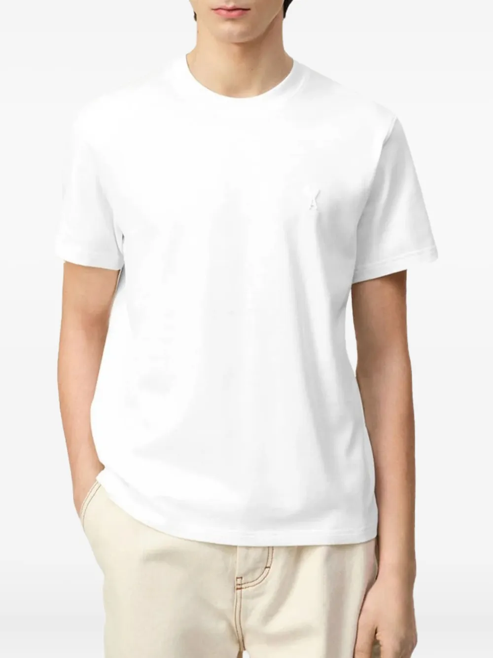 AMI Paris Ami de Coeur embroidered T-shirt | T-Shirts & Jersey Shirts | Image 2