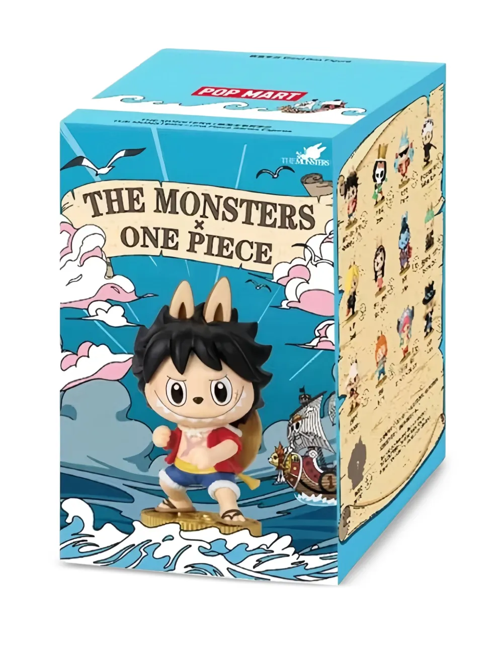 Pop Mart THE MONSTERS × One Piece series Labubu single blind box | Blue | Image 1