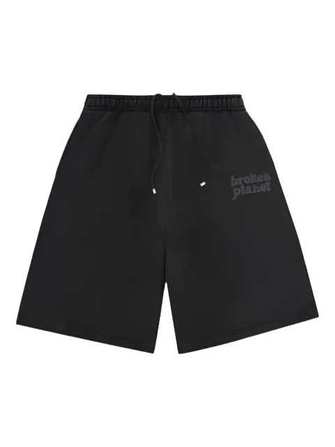 BROKEN PLANET logo-print shorts