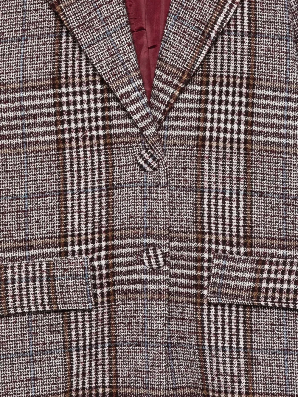 Miss Grant Kids Blazer met enkele rij knopen Veelkleurig