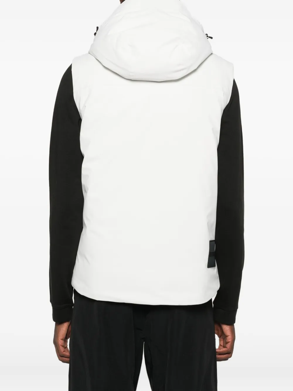 OUTHERE Gilet met capuchon Wit