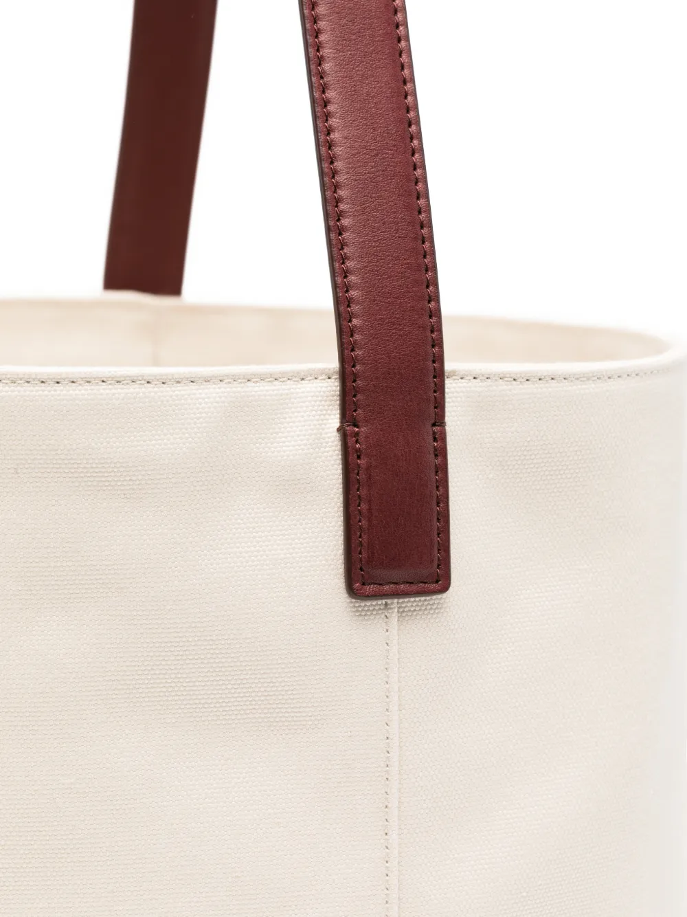 The Row Medium Park North/south Canvas Tote In Neutral