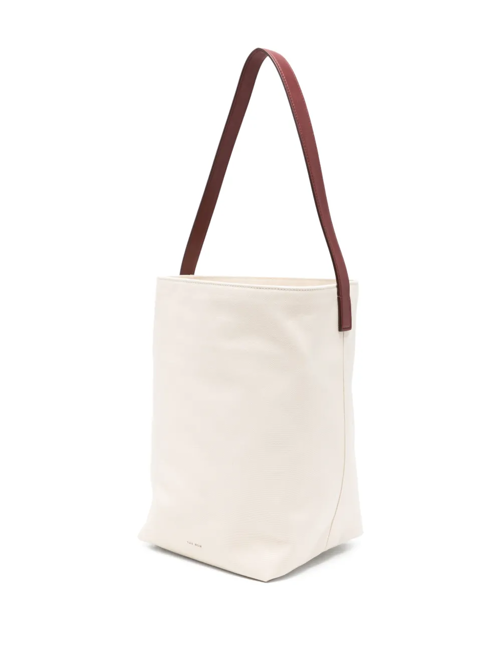 The Row Medium Park North/south Canvas Tote In Neutral
