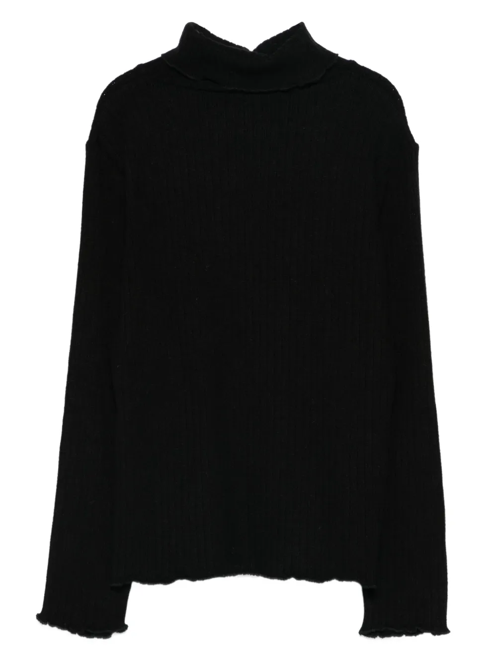 Miss Grant Kids Ribgebreide trui Zwart