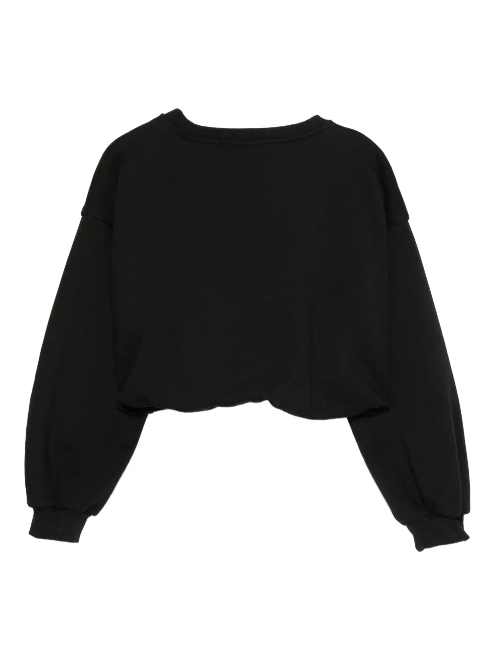 Miss Grant Kids Cropped sweater Zwart