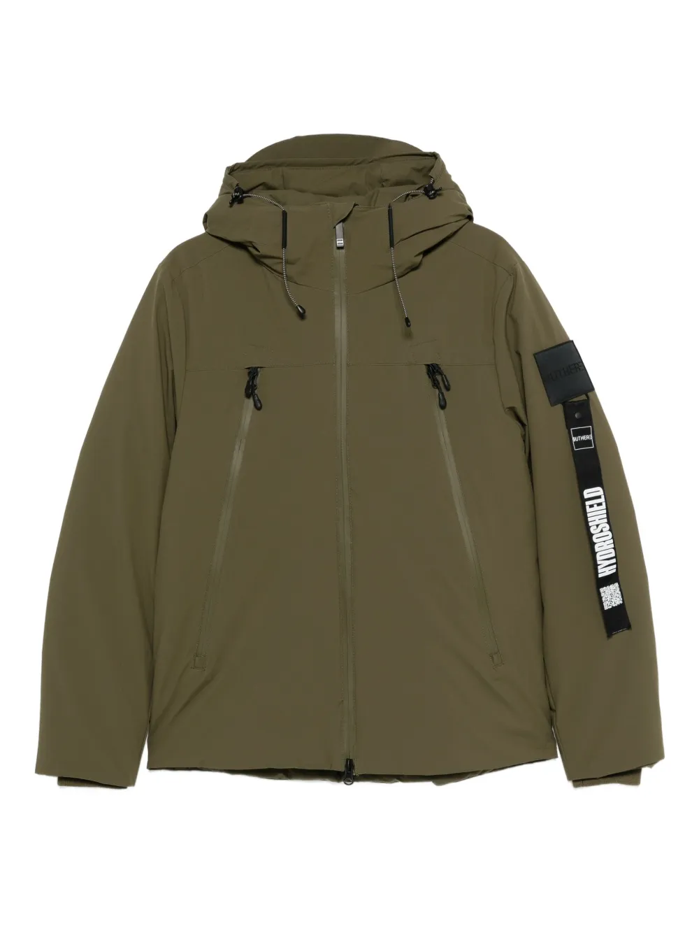 OUTHERE zip-up hooded jacket | Green | Image 1