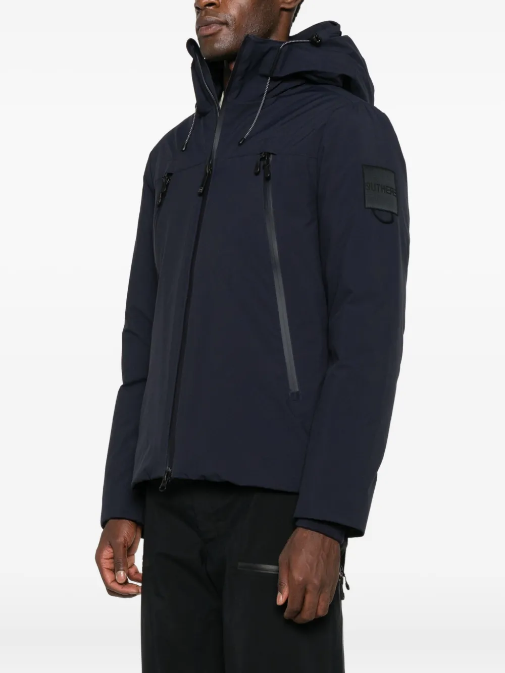 OUTHERE Jack met capuchon en rits Blauw