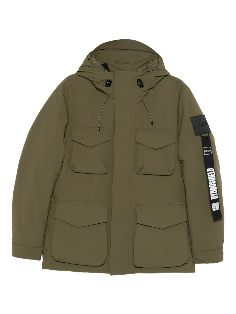 OUTHERE flap-pocket jacket | Green | Image 1