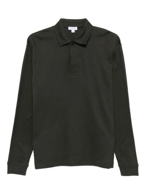 Sunspel long-sleeve polo shirt