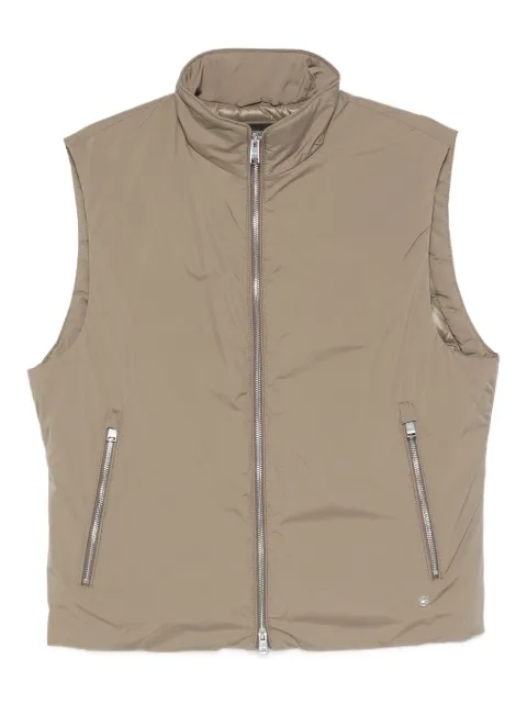 BOSS zip-up sleeveless gilet 