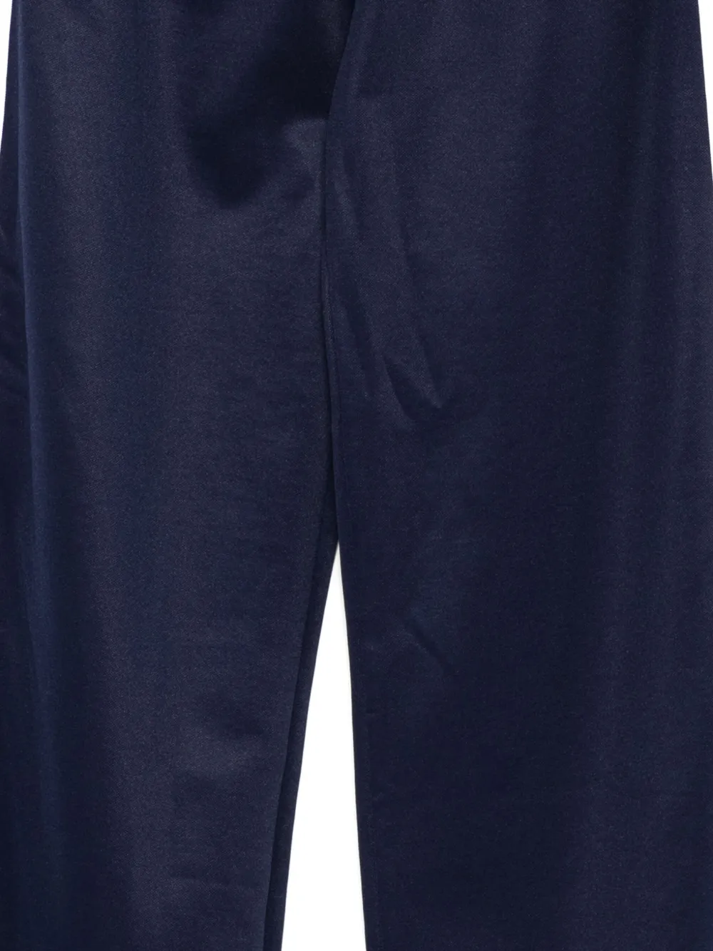 Stella McCartney Trainingsbroek met elastische tailleband en dubbele streep Blauw