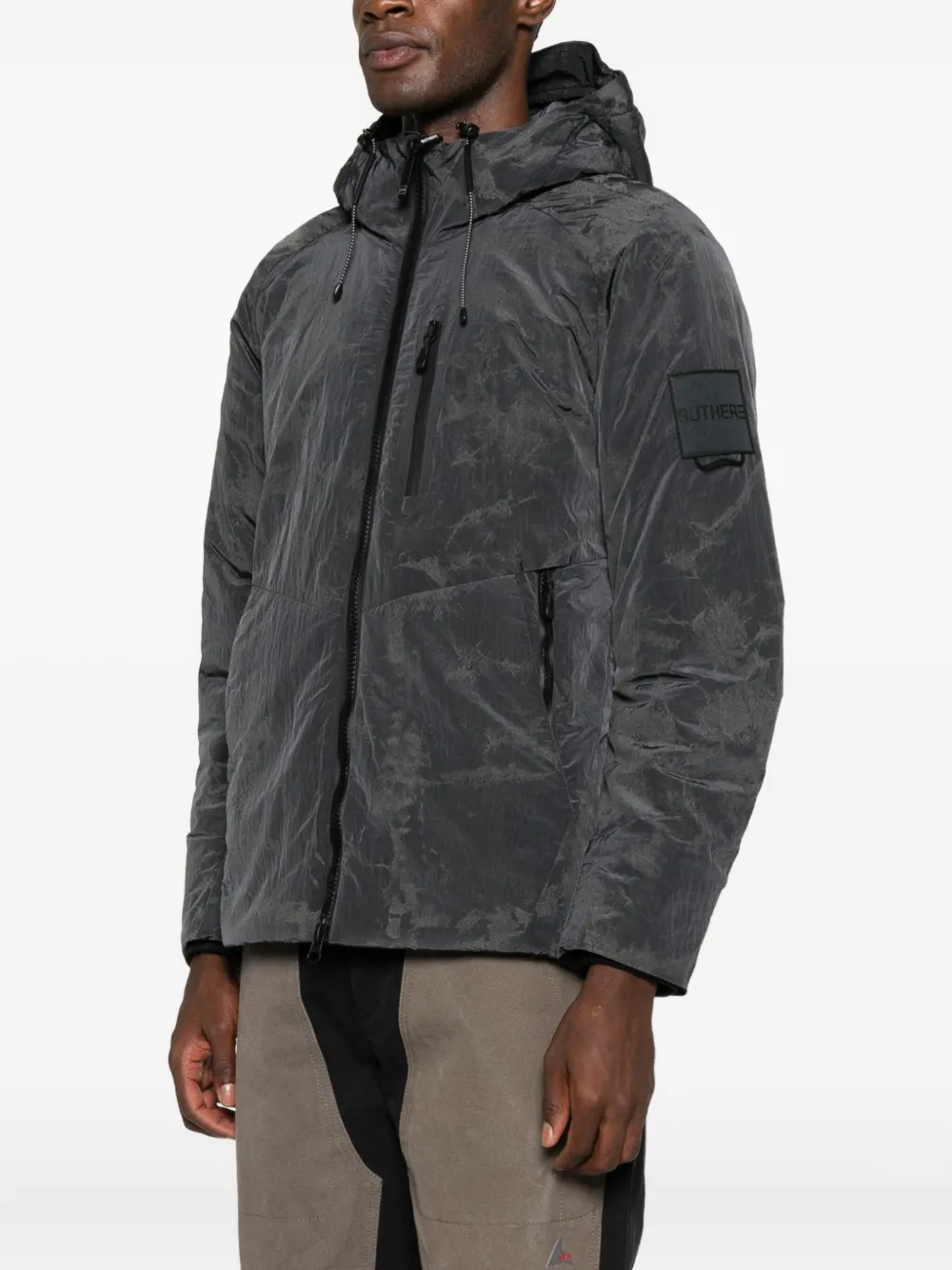 OUTHERE Jack met capuchon Zwart