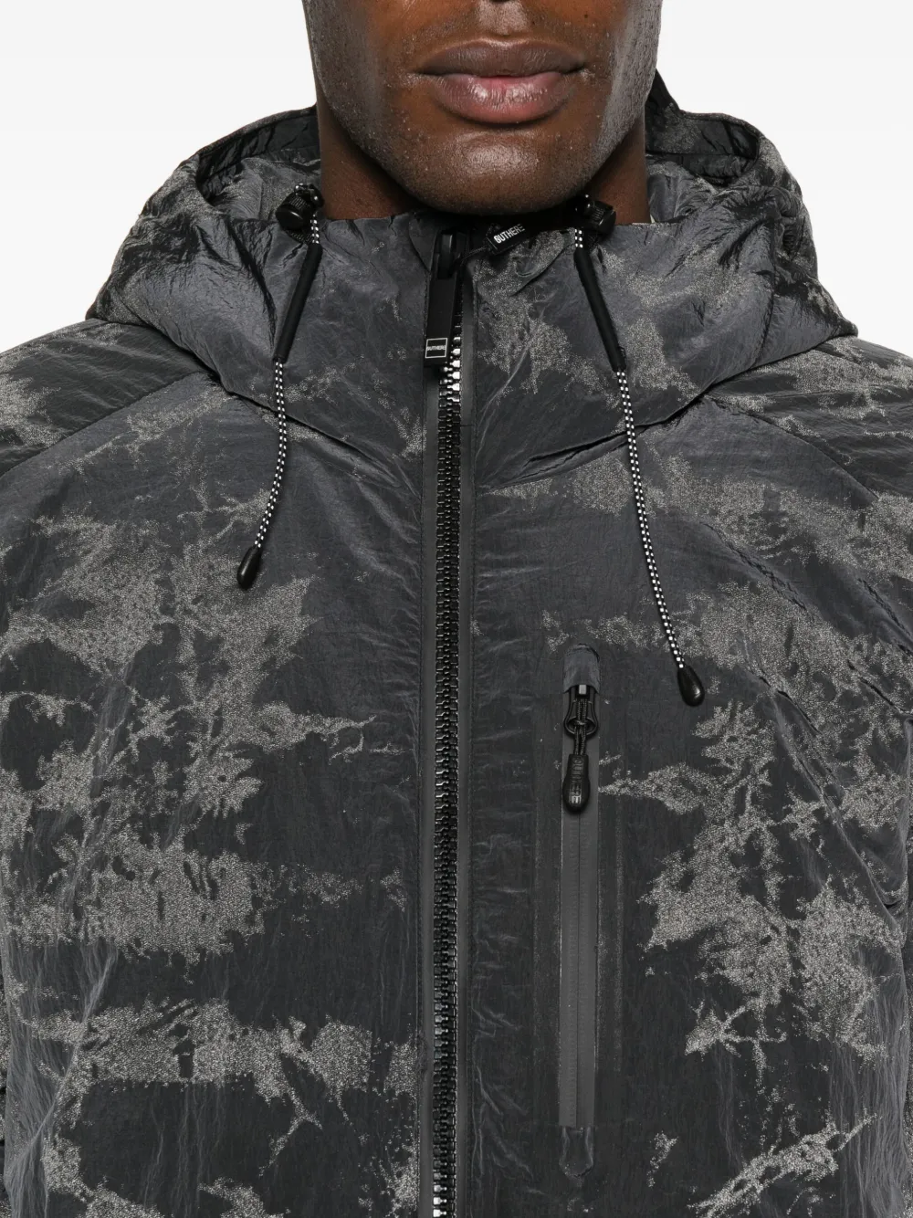 OUTHERE Jack met capuchon Zwart