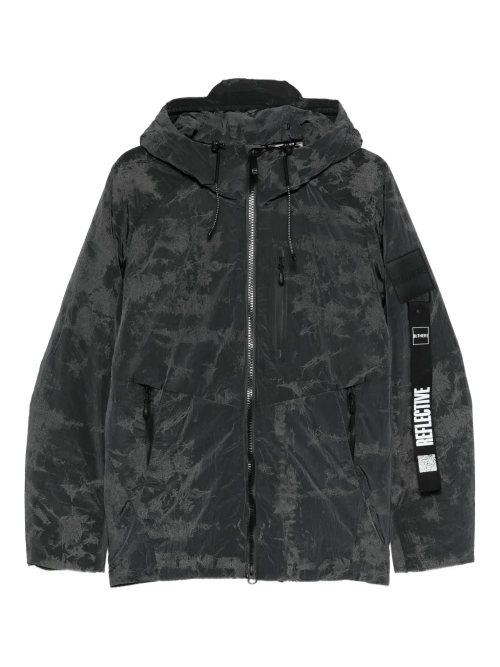 OUTHERE hooded zip-up jacket | Black | Image 1