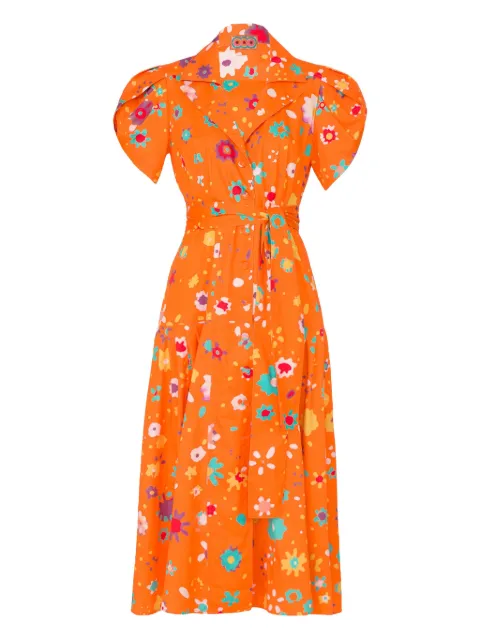 Lhd belted floral the glades dress