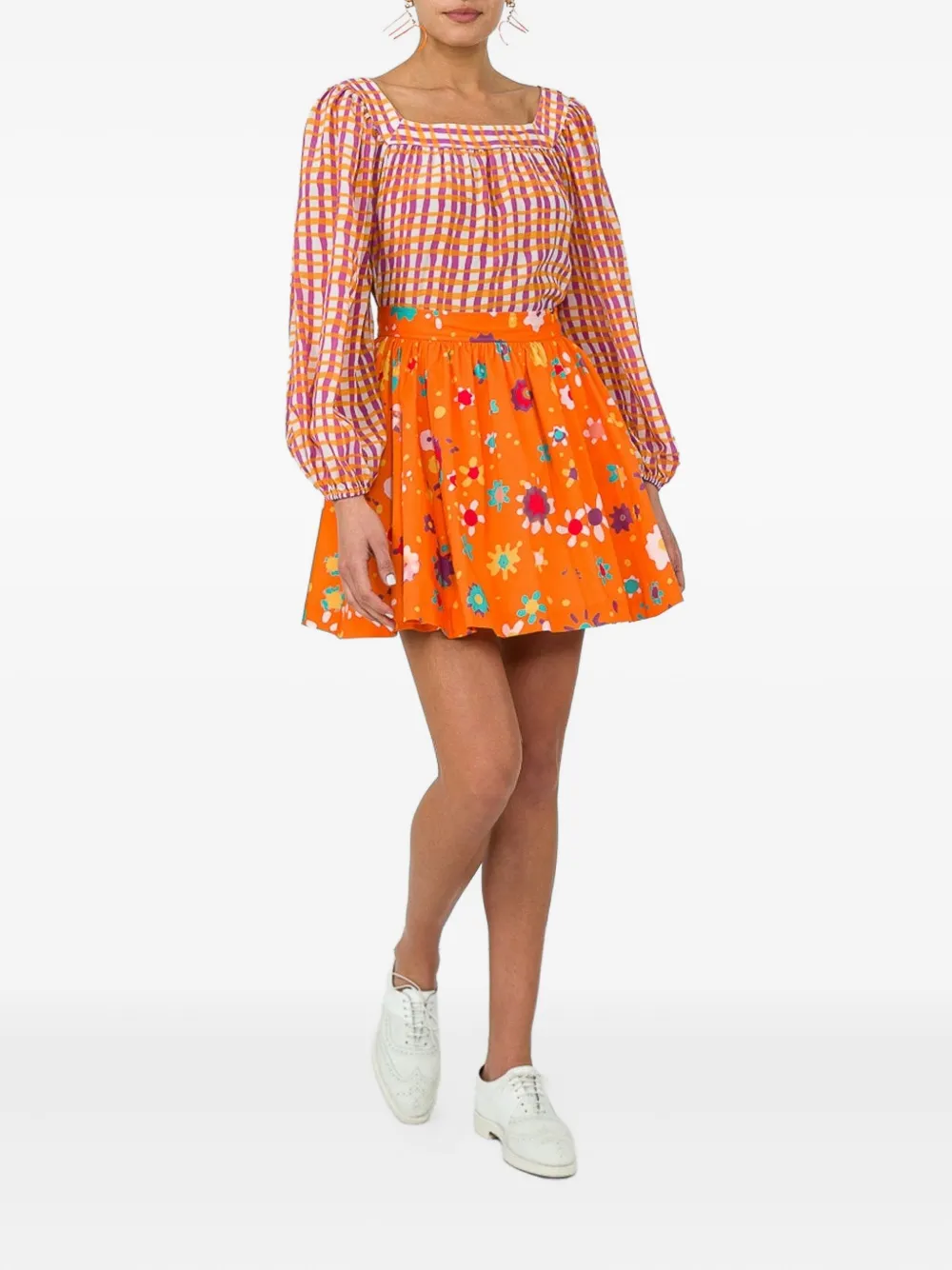 Lhd mini floral raleigh skirt - Oranje