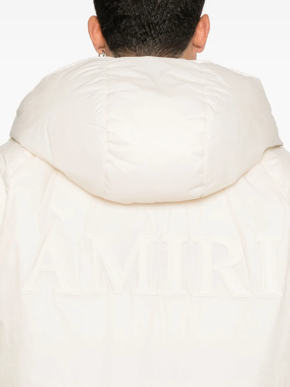 AMIRI Donsjack met capuchon Wit