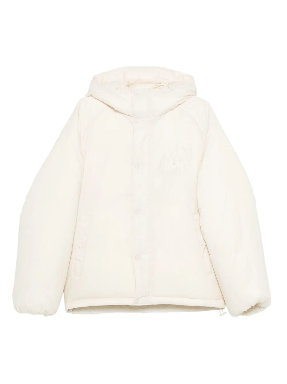 AMIRI chamarra capitonada con capucha | blanco | Image 1
