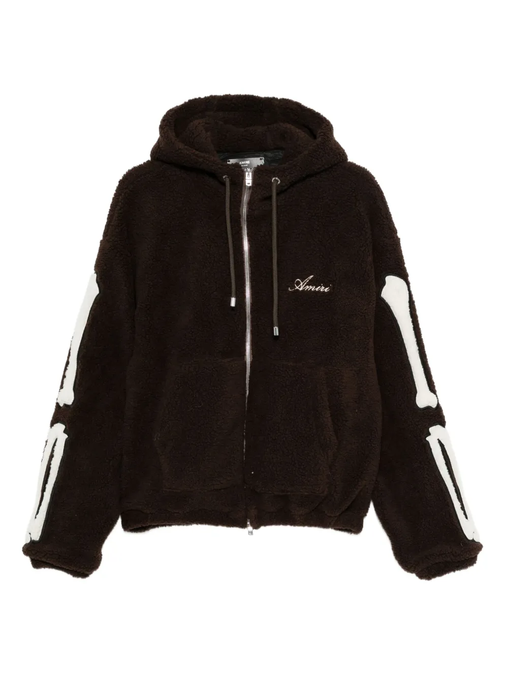 AMIRI hoodie con cierre | marrón | Image 1