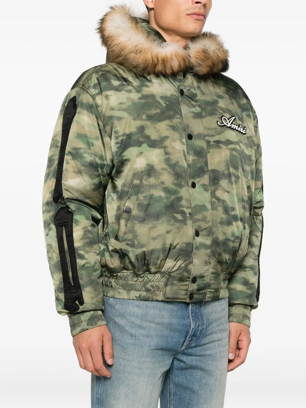 AMIRI Jack met capuchon Groen