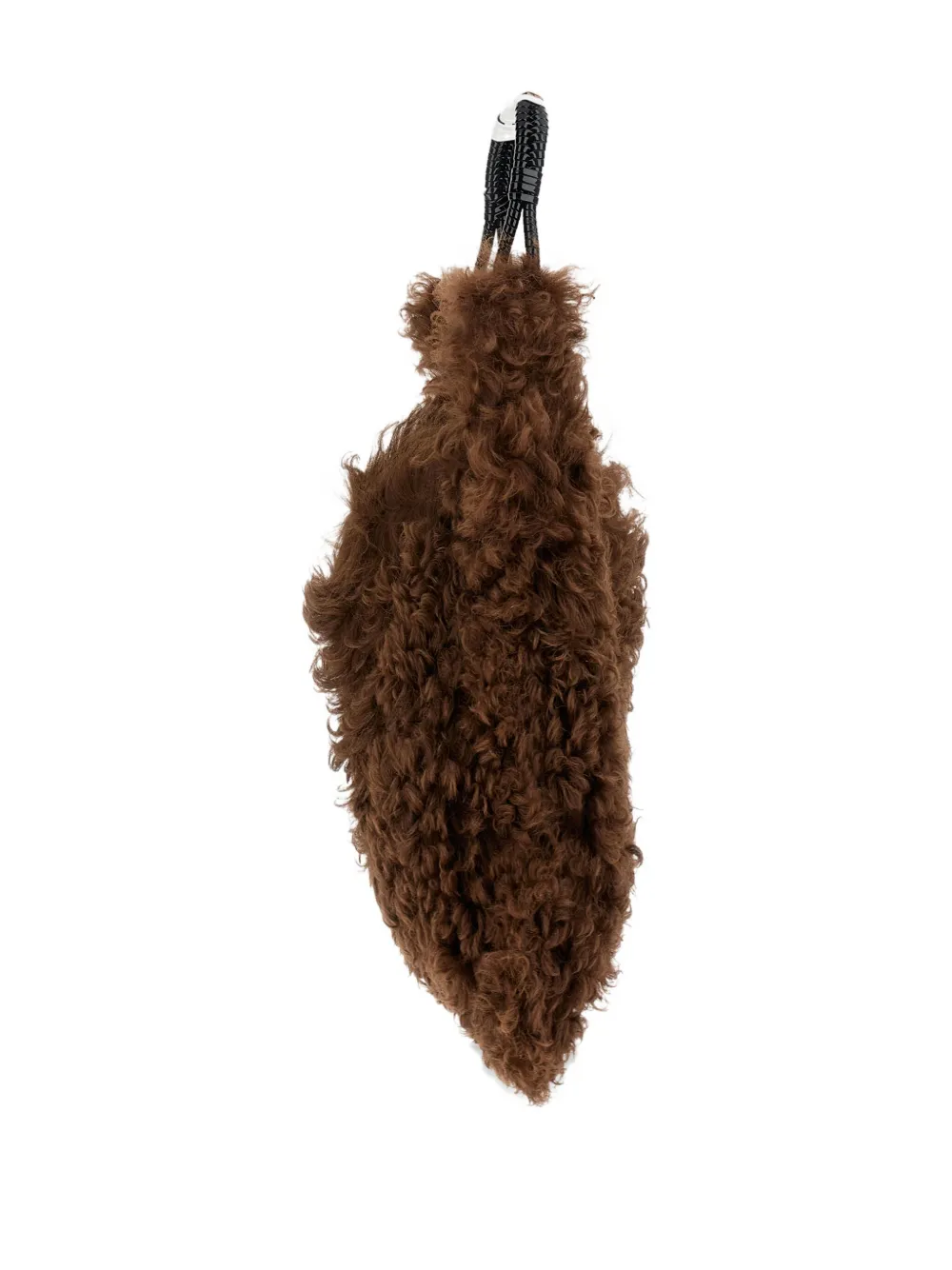 Plan C Handle Shoulder Bag In Brown
