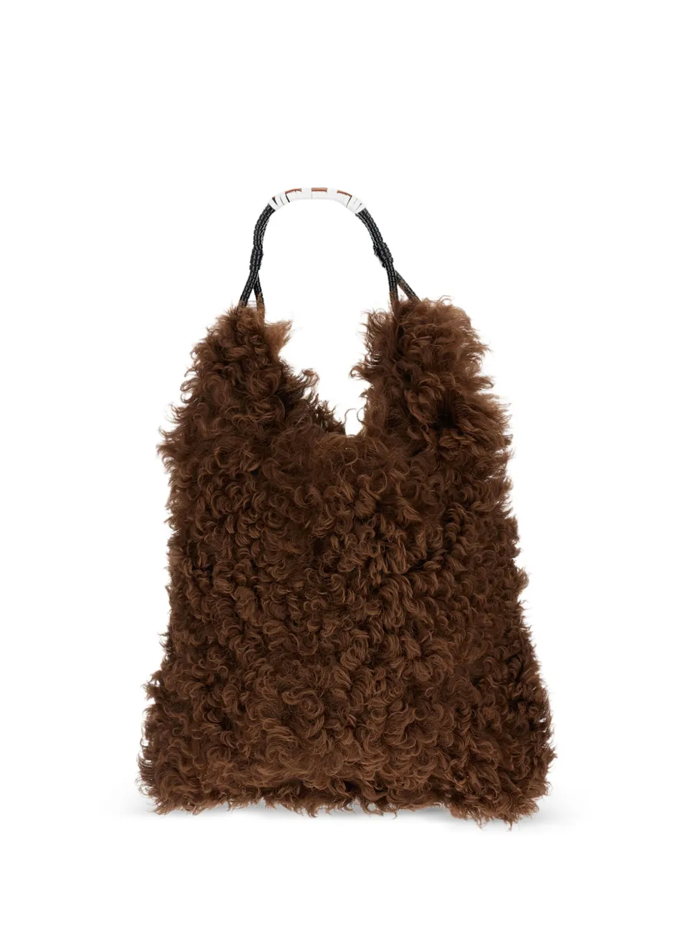 Plan C handle shoulder bag | Brown | Image 1