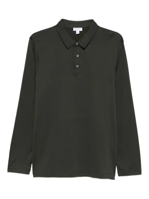 Sunspel long-sleeve polo shirt