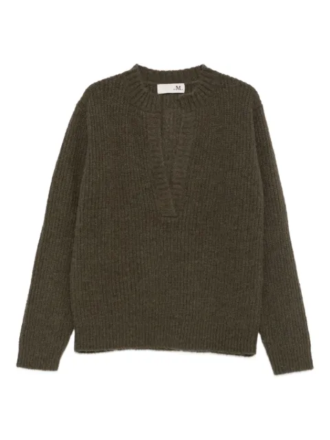 THE M pull à col v