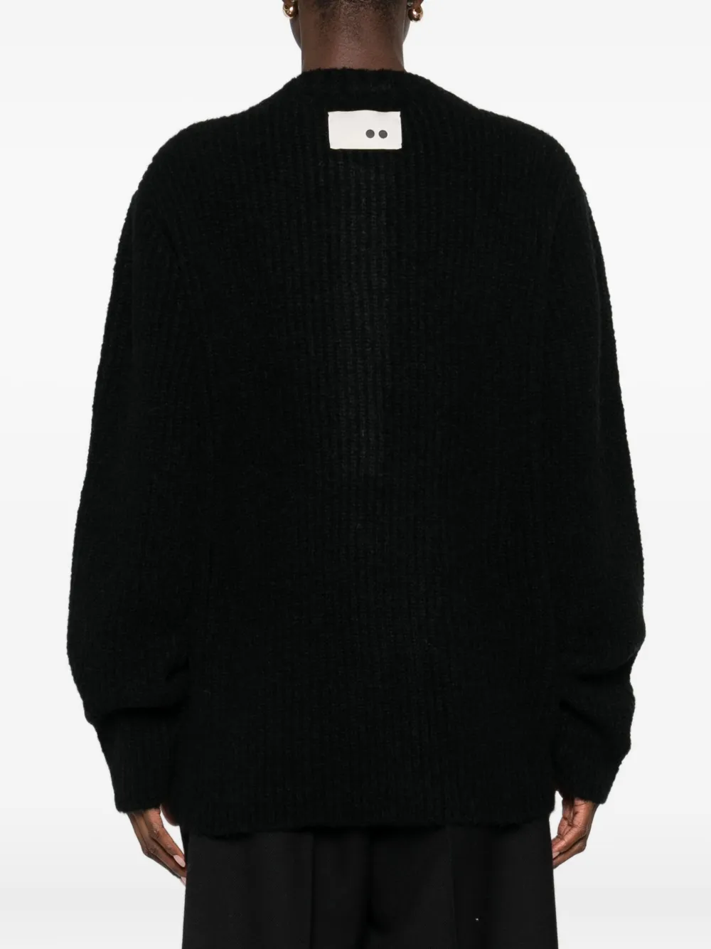 The M Ludo Sweater In Black