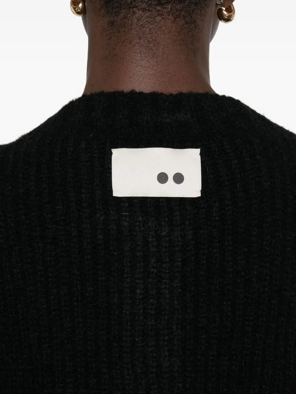 The M Ludo Sweater In Black