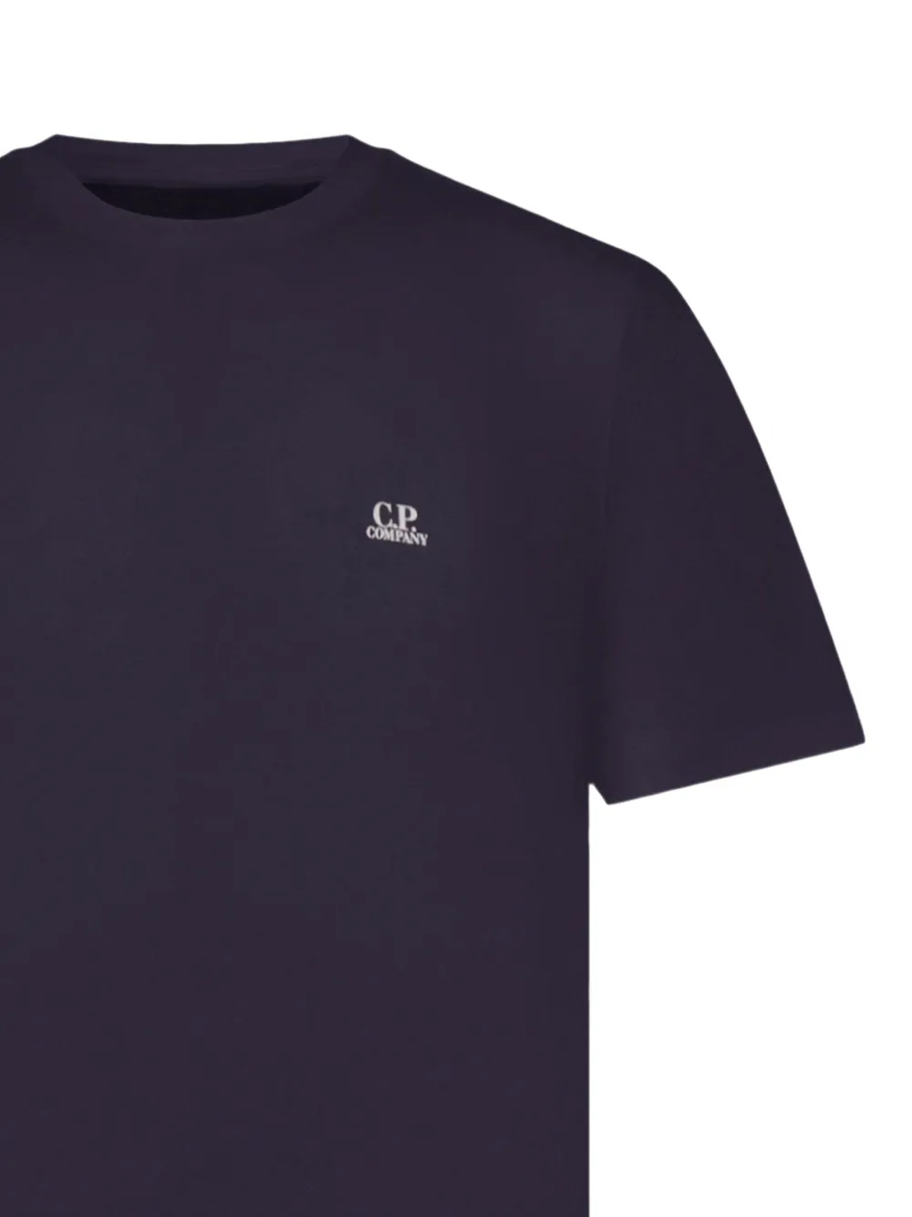 C.P. Company logo-print short-sleeve T-shirt - Zwart