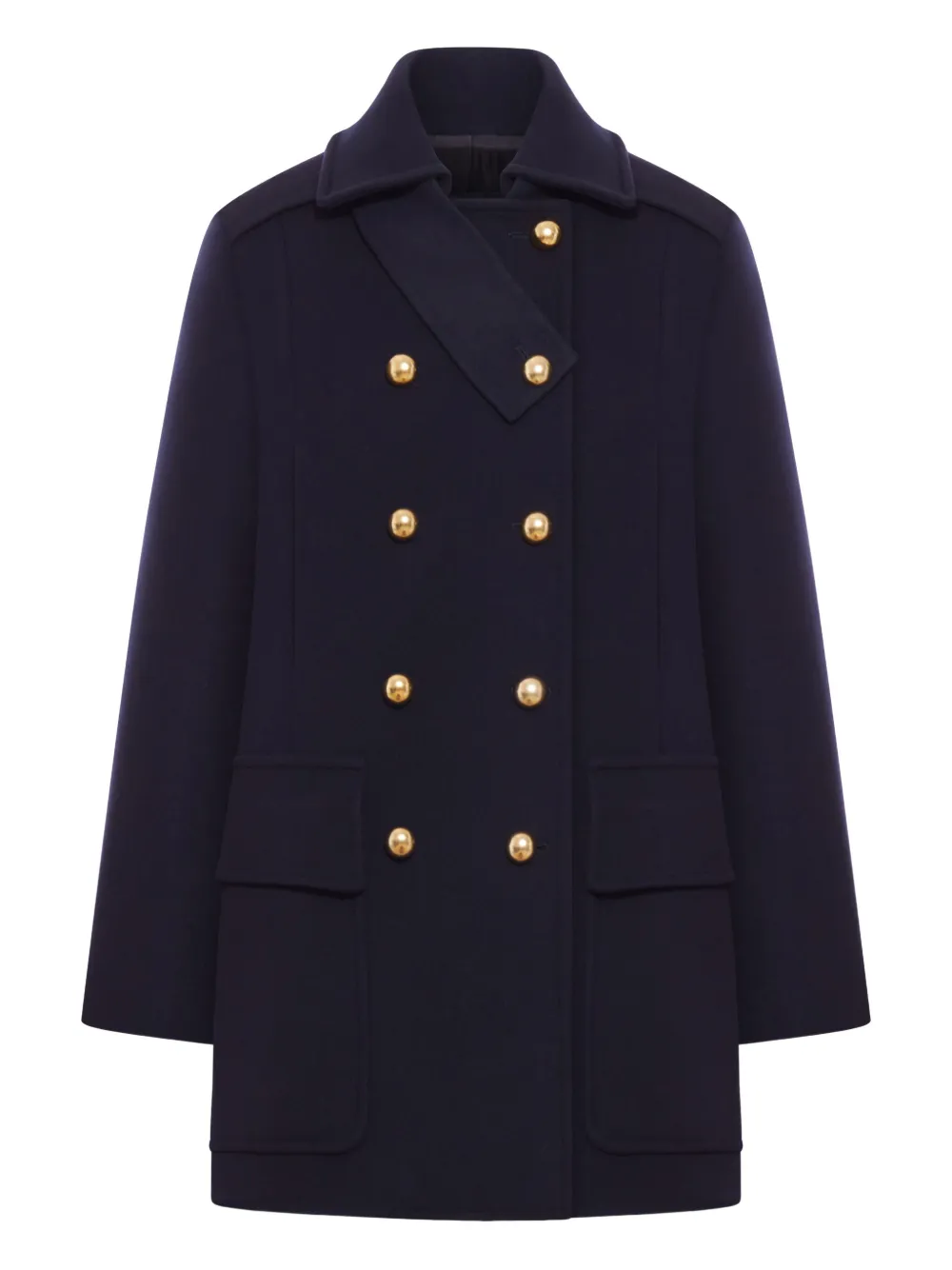Seafarer Vitamin double-breasted coat | Blue | Image 1