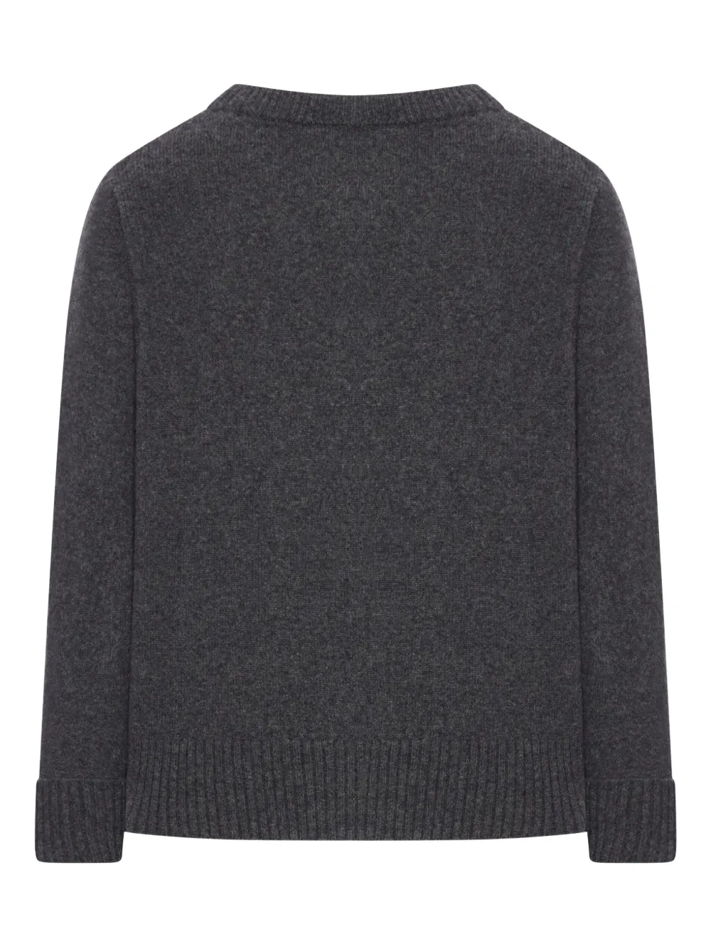 Roberto Collina Trui met wolblend Grijs