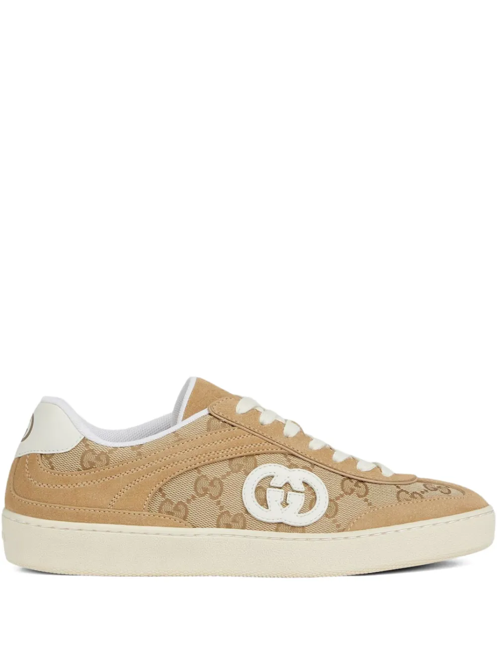 Gucci G75 GG sneakers Bruin