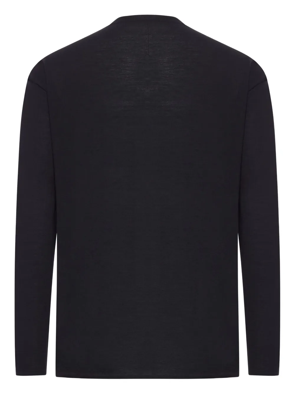Transit long-sleeve sweater - Zwart
