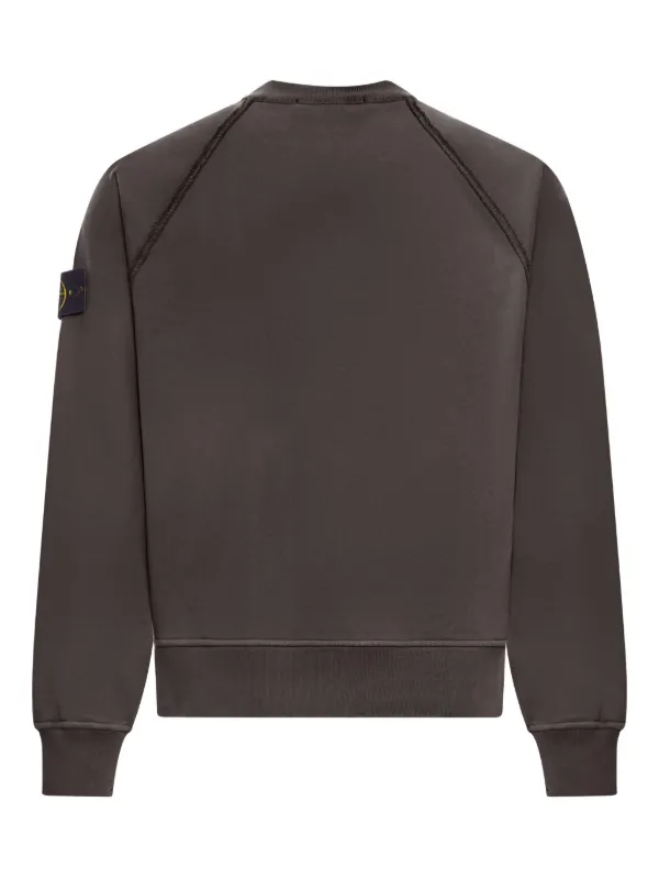 Stone Island ラグランスリーブ スウェットシャツ | グレー | FARFETCH JP
