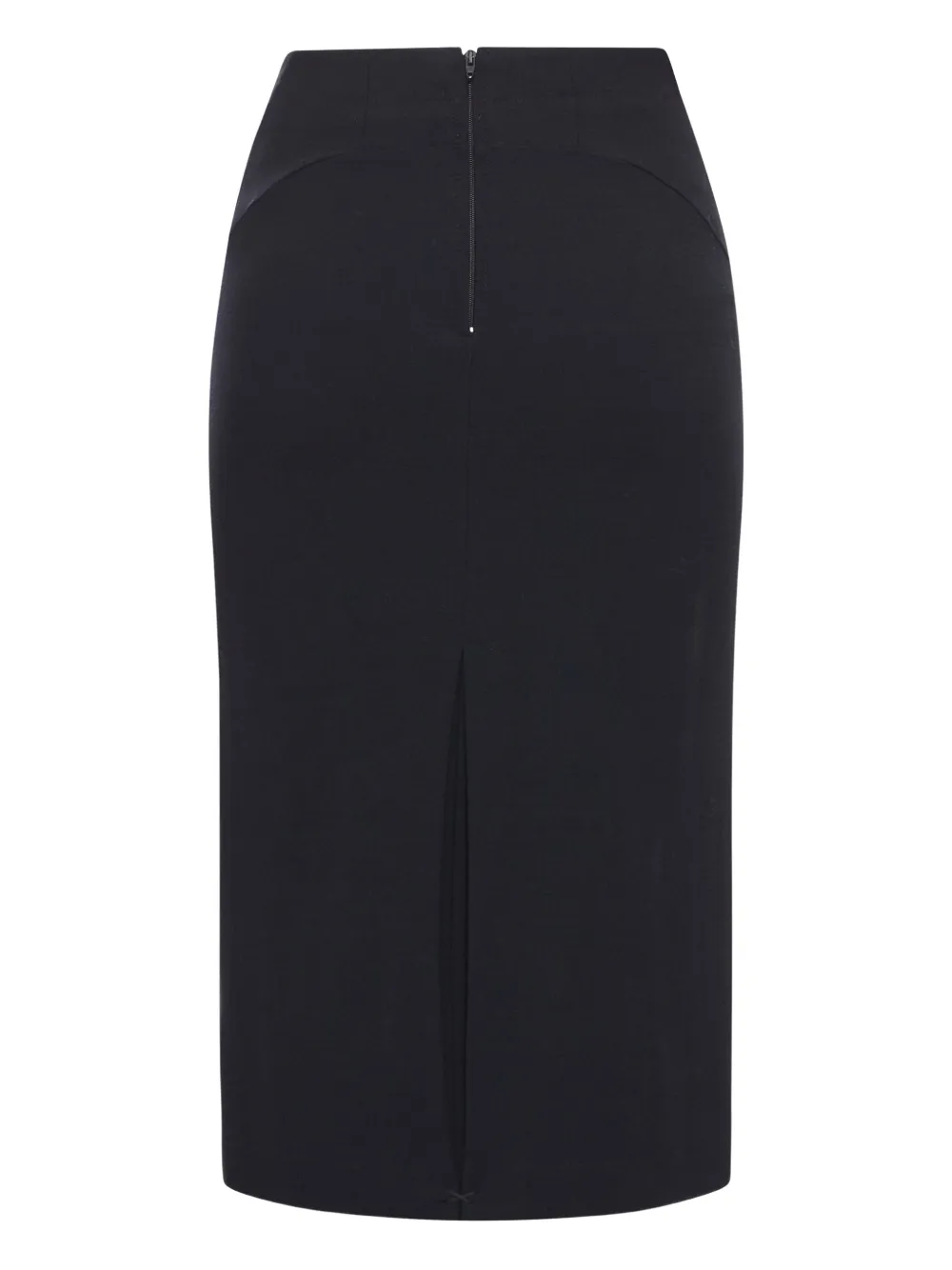 Transit Pencil Midi Skirt In Black