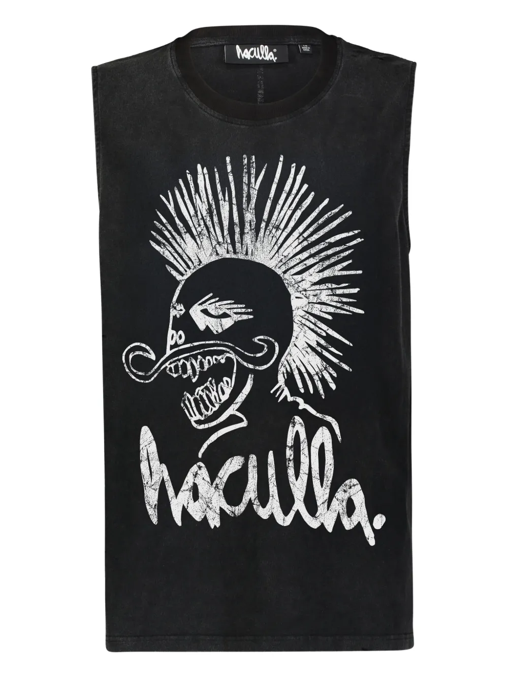 Haculla Canotta Og Hac con stampa grafica - Nero