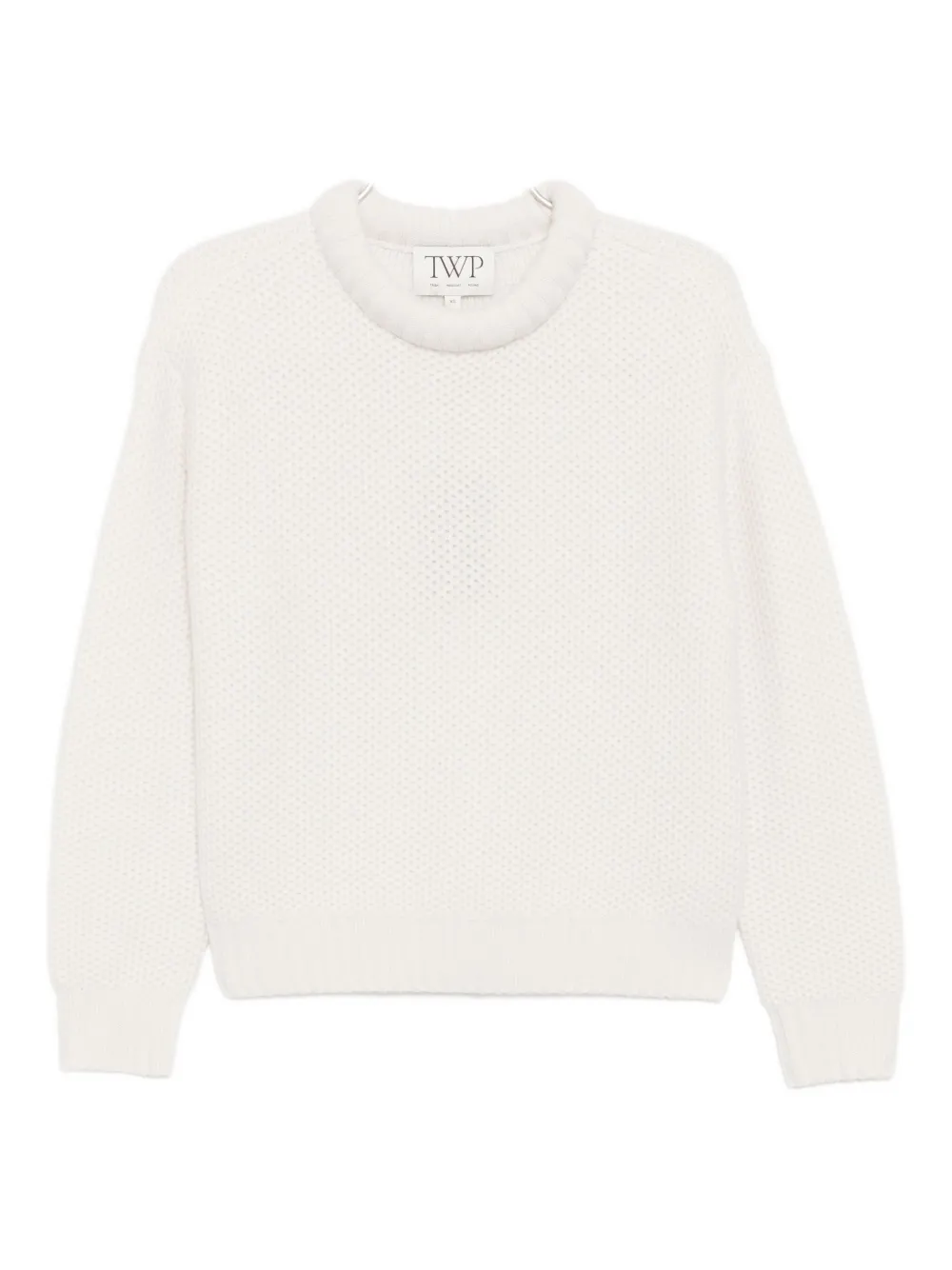 TWP Waffle jumper - Toni neutri
